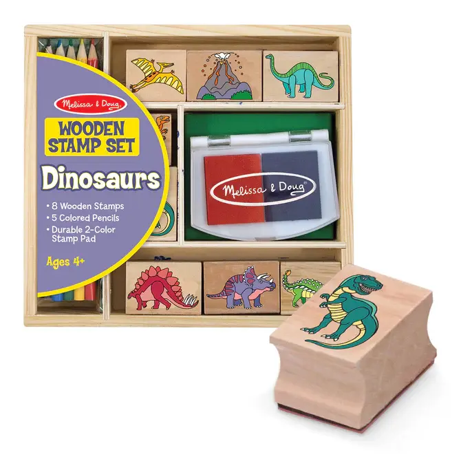 Set Stempel Dinosaurus