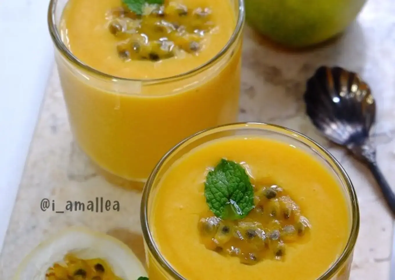 Smoothies Mangga dan Markisa