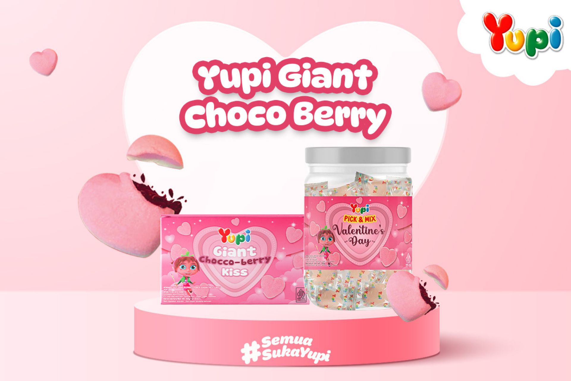 Yupi Giant Choco Berry